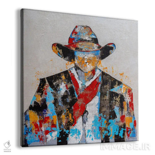 تابلو دکوراتیو غریبه اثر ماچیارولی - نمای پرسپکتیو محصول