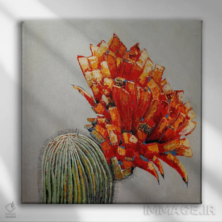 تابلو دکوراتیو انفجار اثر ماچیارولی - نمای روبهرو روی دیوار