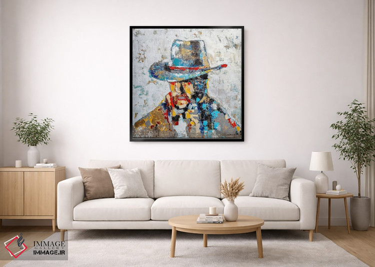 تابلو انتزاعی یاغی اثر ماچیارولی - D1B