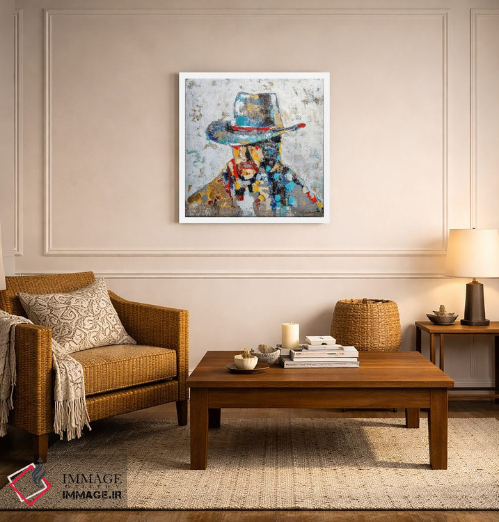 تابلو انتزاعی یاغی اثر ماچیارولی - D5W