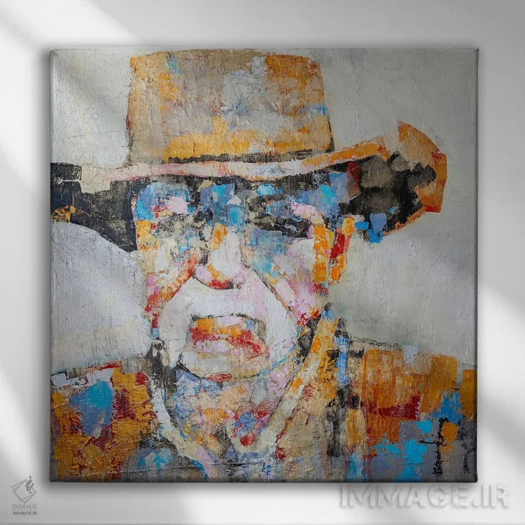 تابلو دکوراتیو حکمت اثر ماچیارولی - نمای روبهرو روی دیوار