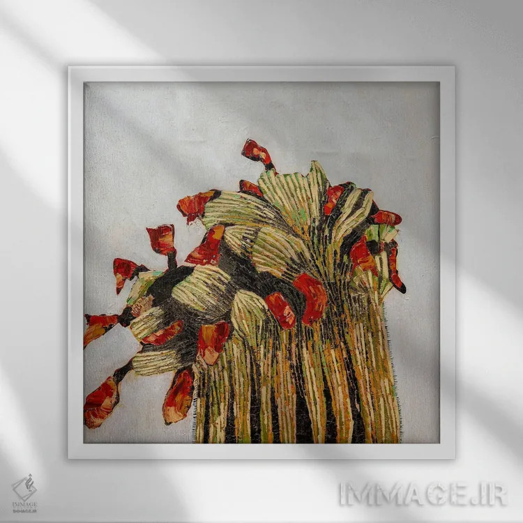 تابلو دکوراتیو مسحور اثر ماچیارولی - نمای قابدار سفید