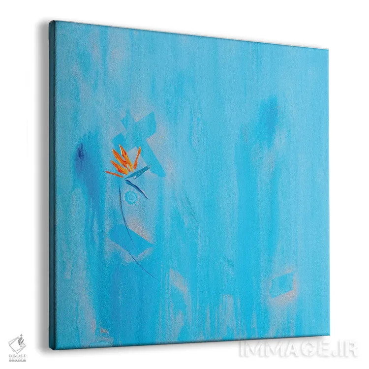 تابلو مینیمال نوید امید برای پرندگان بهشتی اثر مایکل کارینی - نمای پرسپکتیو محصول