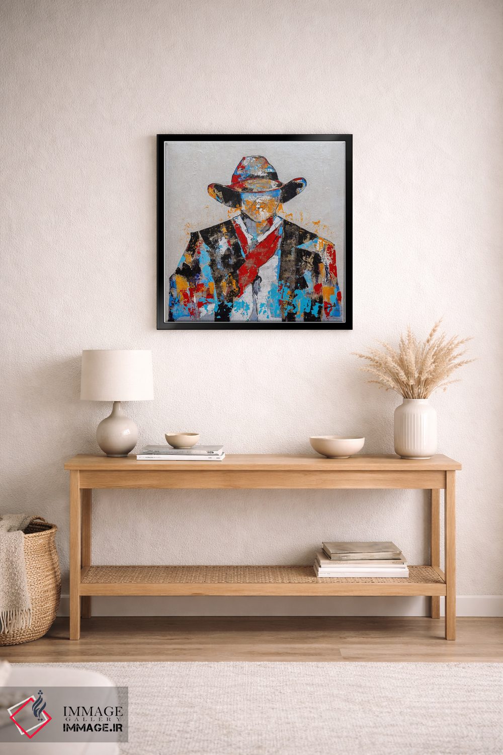 تابلو دکوراتیو غریبه اثر ماچیارولی - D4B