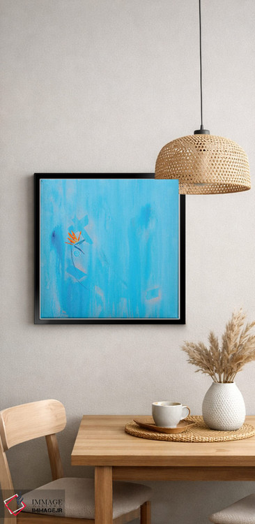 تابلو مینیمال نوید امید برای پرندگان بهشتی اثر مایکل کارینی - D5B