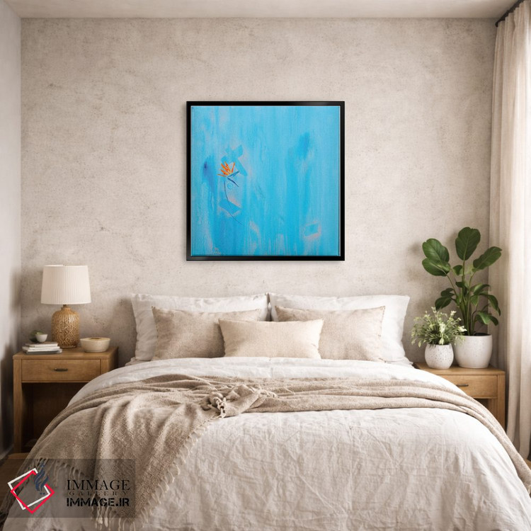 تابلو مینیمال نوید امید برای پرندگان بهشتی اثر مایکل کارینی - D6B