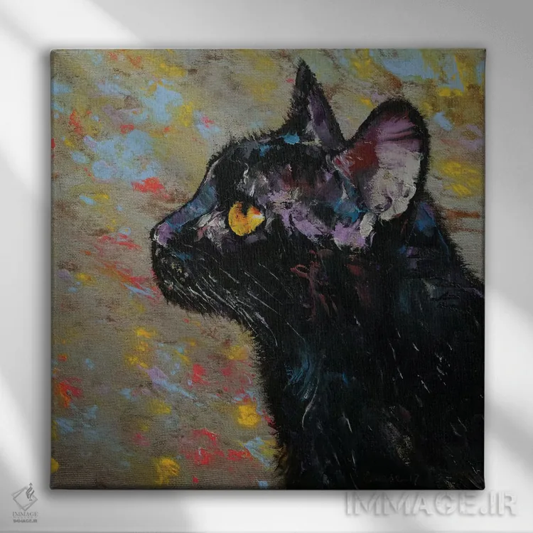 تابلو دکوراتیو دژاوو اثر مایکل کریس - نمای روبهرو روی دیوار