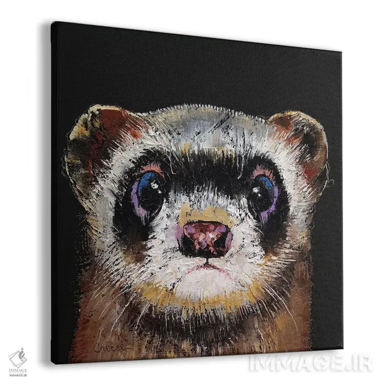 تابلو دکوراتیو فرت اثر مایکل کریس - نمای پرسپکتیو محصول