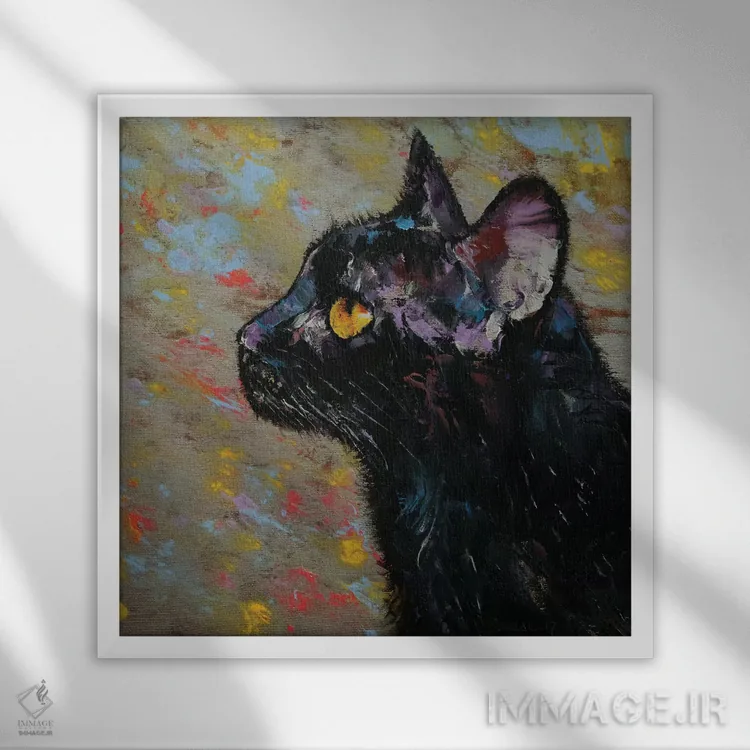 تابلو دکوراتیو دژاوو اثر مایکل کریس - نمای قابدار سفید