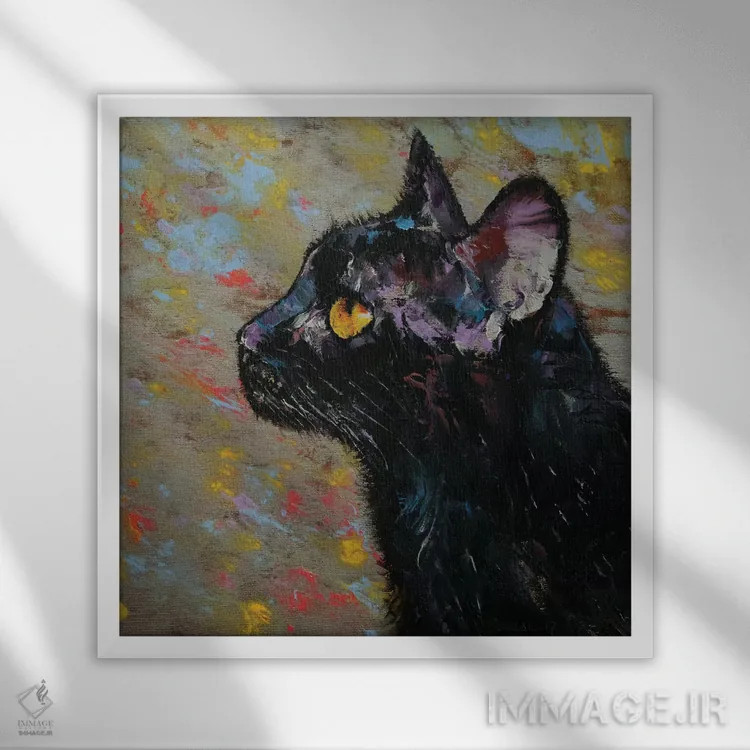 تابلو دکوراتیو دژاوو اثر مایکل کریس - نمای قابدار سفید