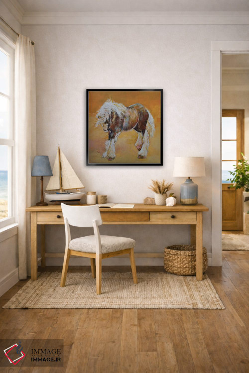 تابلو دکوراتیو پونی کولی اثر مایکل کریس - D4B