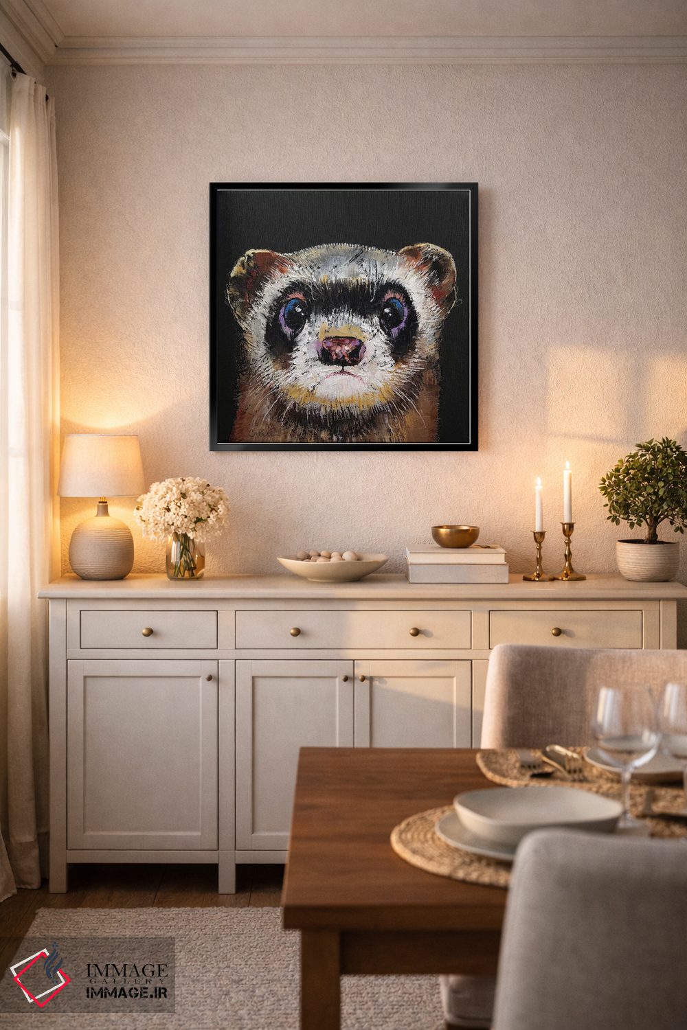 تابلو دکوراتیو فرت اثر مایکل کریس - D6B