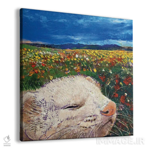 تابلو دکوراتیو رویاهای فرت اثر مایکل کریس - نمای پرسپکتیو محصول