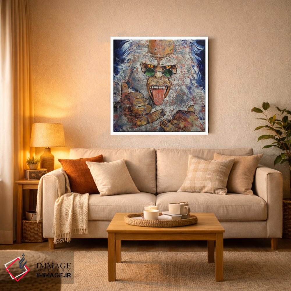 تابلو دکوراتیو یتی اثر مایکل کریس - D2W