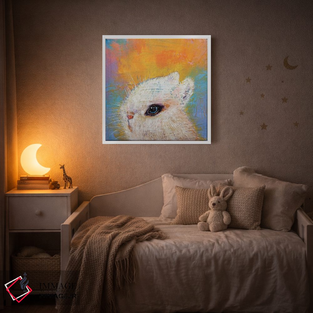 تابلو دکوراتیو خرگوش هوتوت اثر مایکل کریس - D3W