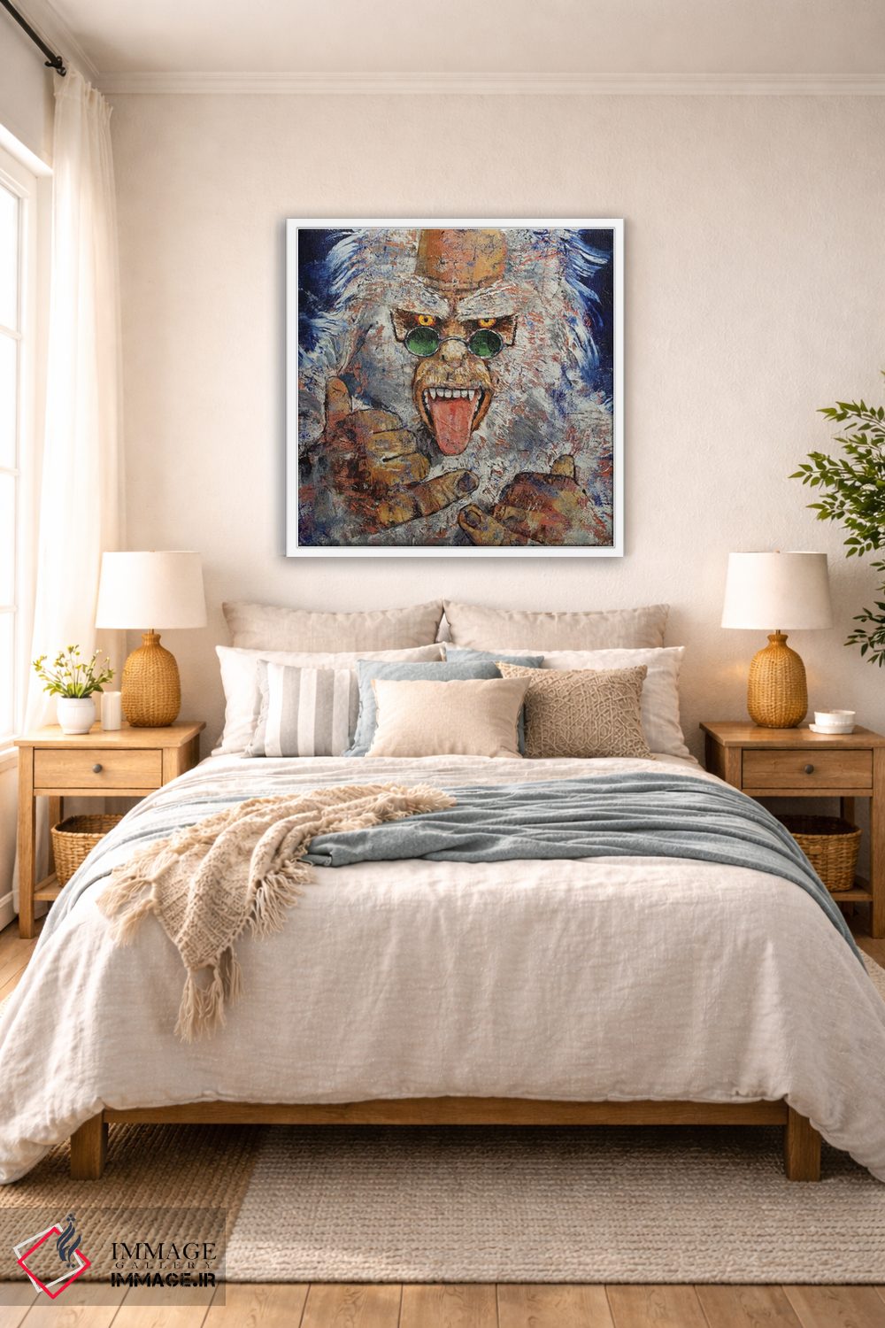 تابلو دکوراتیو یتی اثر مایکل کریس - D5W