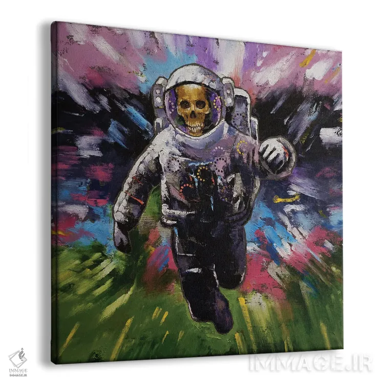 تابلو دکوراتیو ابرنواختر اثر مایکل کریس - نمای پرسپکتیو محصول