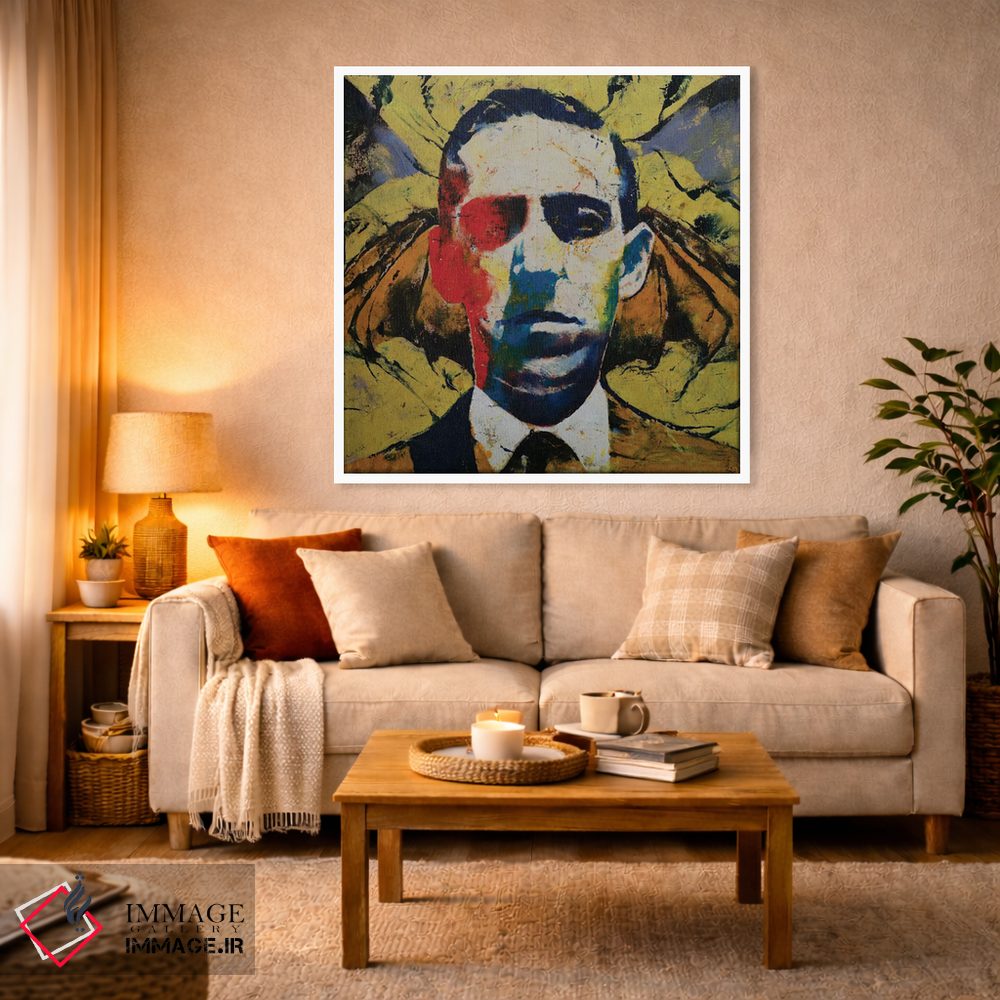 تابلو دکوراتیو اچ.پی. لاوکرفت اثر مایکل کریس - D2W