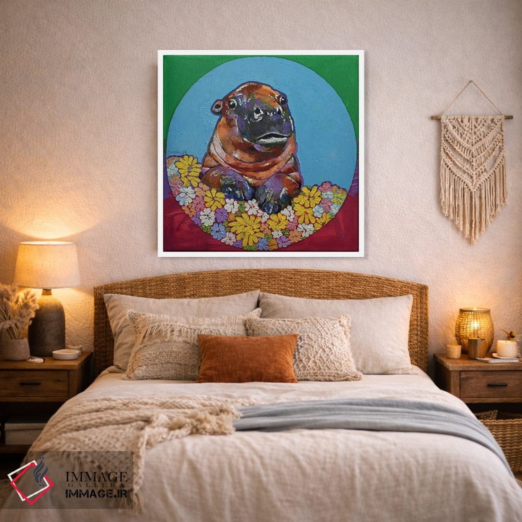 تابلو دکوراتیو بچه اسب آبی اثر مایکل کریس - D2W