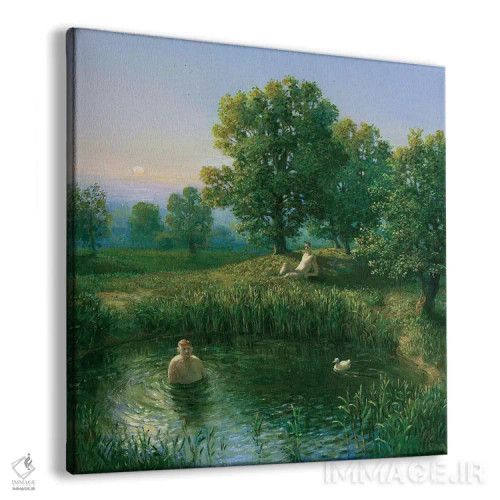 تابلو دکوراتیو دوستان اثر مایکل سووا - نمای پرسپکتیو محصول