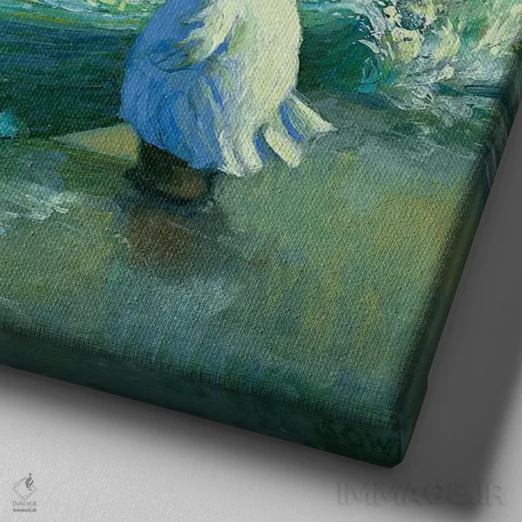 تابلو دکوراتیو پس از طوفان اثر مایکل سووا - نمای نزدیک بافت بوم