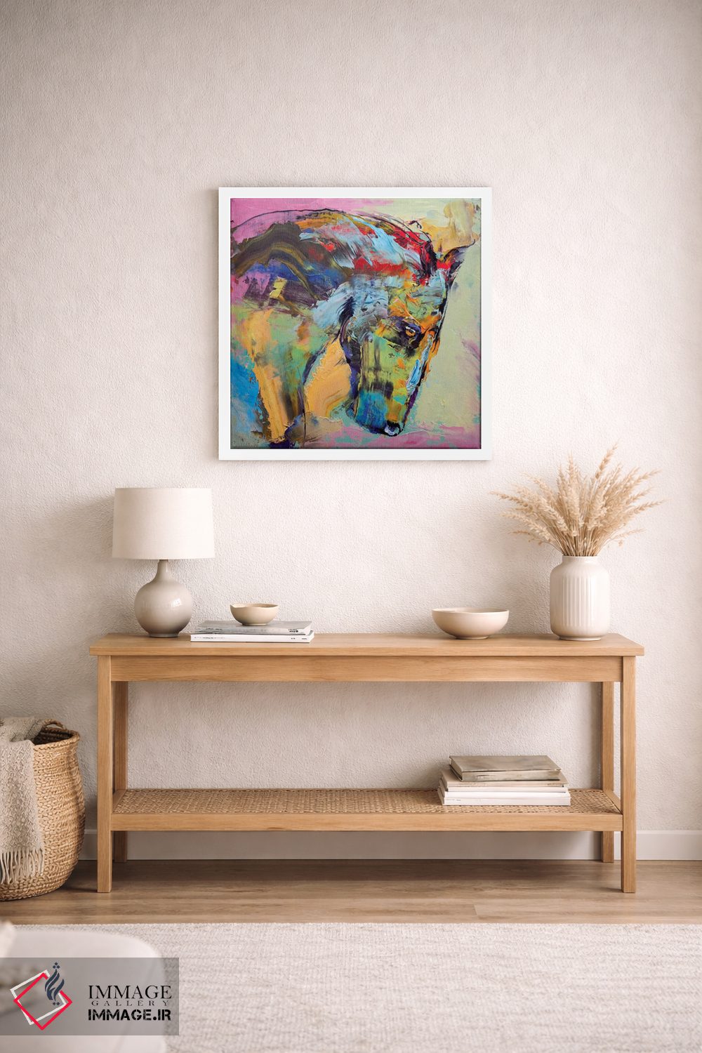 تابلو دکوراتیو مطالعه اسب اثر مایکل کریس - D3W