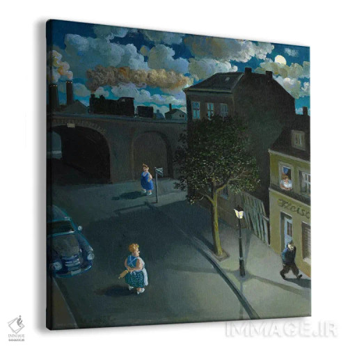 تابلو دکوراتیو عدم تحمل اثر مایکل سووا - نمای پرسپکتیو محصول