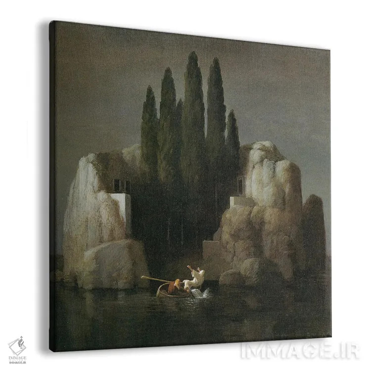 تابلو دکوراتیو نسخه ششم بوکلین اثر مایکل سووا - نمای پرسپکتیو محصول