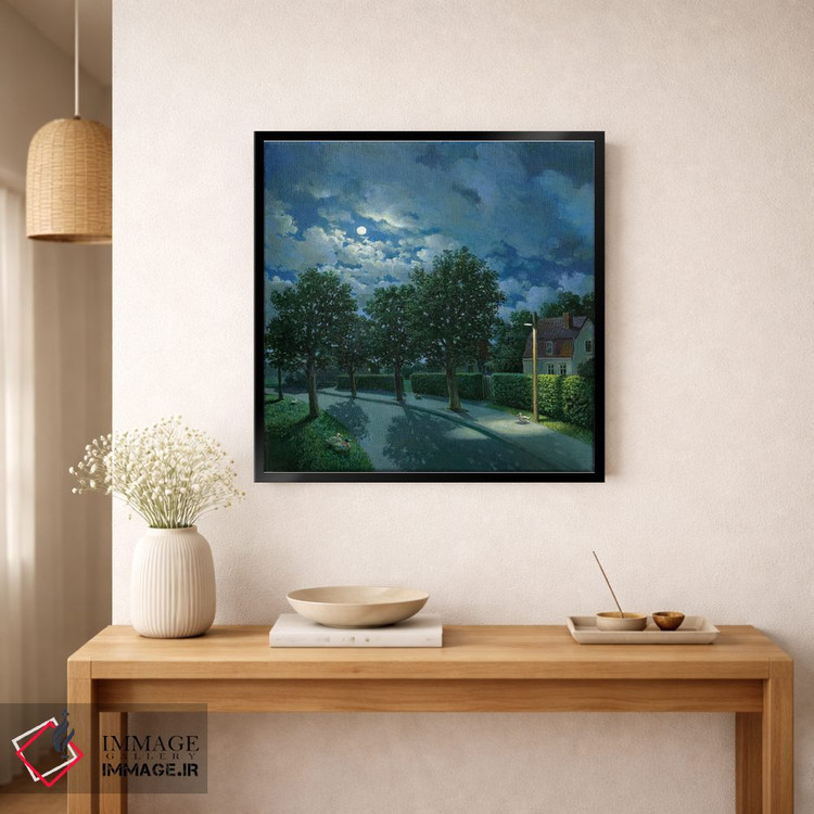 تابلو دکوراتیو شب اردک ها اثر مایکل سووا - D1B