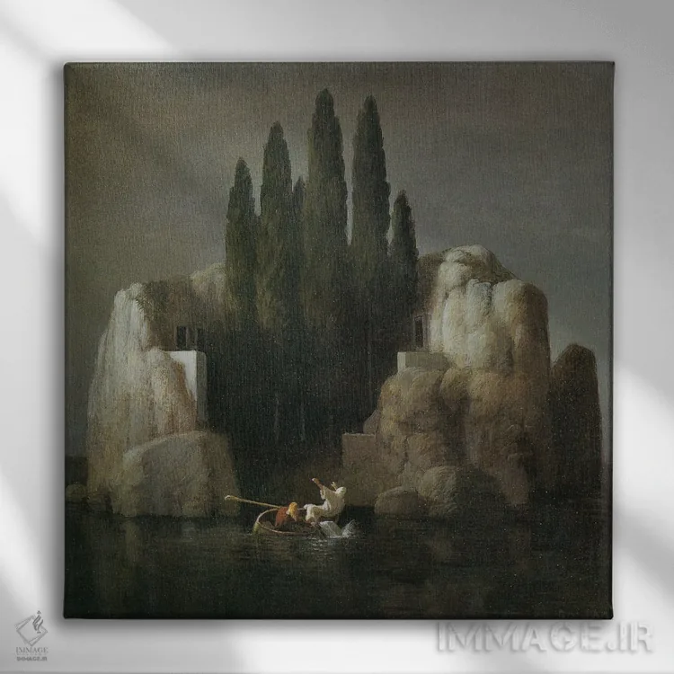 تابلو دکوراتیو نسخه ششم بوکلین اثر مایکل سووا - نمای روبهرو روی دیوار