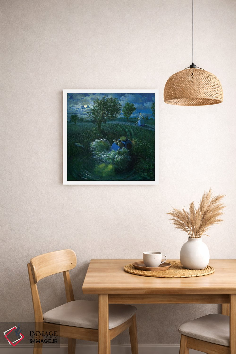 تابلو دکوراتیو رفتگر ترسناک اثر مایکل سووا - D1W