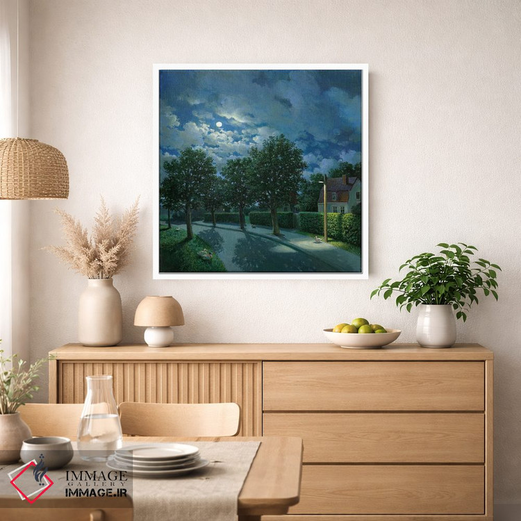 تابلو دکوراتیو شب اردک ها اثر مایکل سووا - D2W