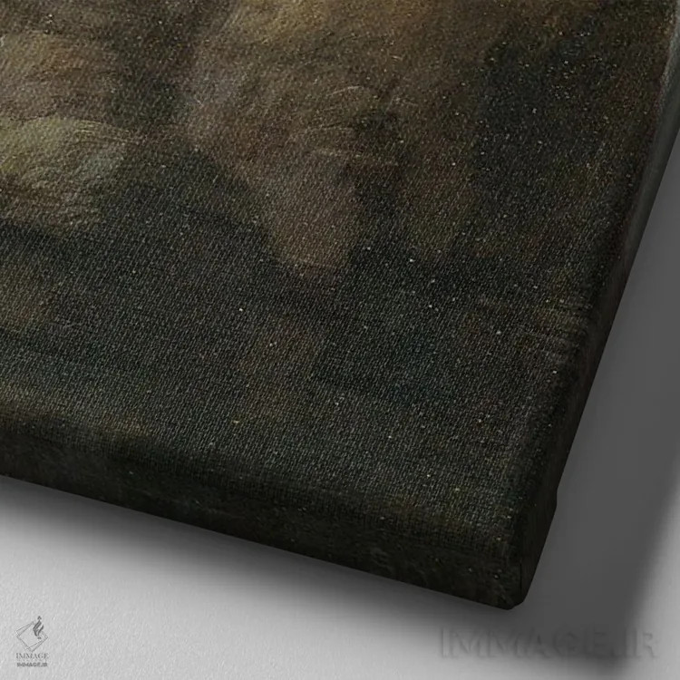 تابلو دکوراتیو نسخه ششم بوکلین اثر مایکل سووا - نمای نزدیک بافت بوم