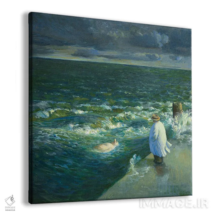 تابلو دکوراتیو پس از طوفان اثر مایکل سووا - نمای پرسپکتیو محصول