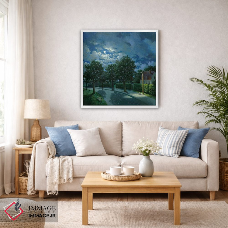 تابلو دکوراتیو شب اردک ها اثر مایکل سووا - D4W