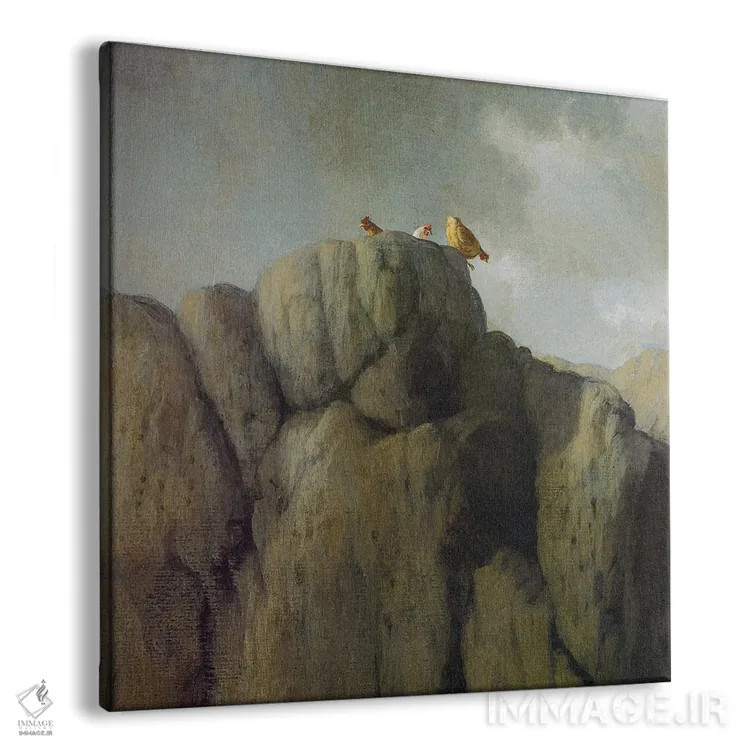 تابلو دکوراتیو مرغ کارپات اثر مایکل سووا - نمای پرسپکتیو محصول