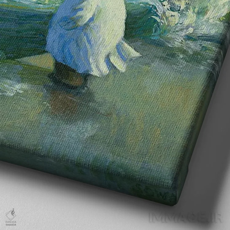 تابلو دکوراتیو پس از طوفان اثر مایکل سووا - نمای نزدیک بافت بوم