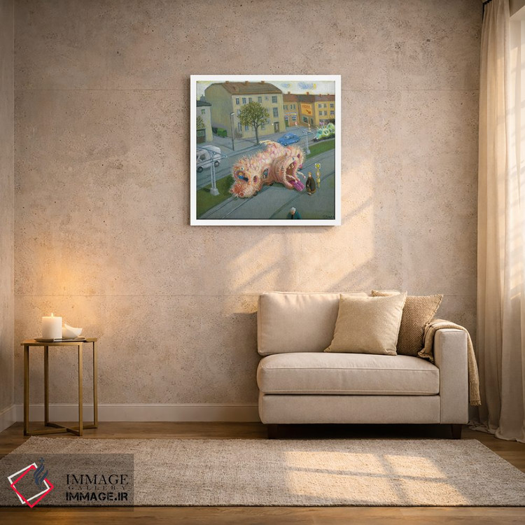 تابلو دکوراتیو سری مدل جدید تحت آزمایش اثر مایکل سووا - D1W