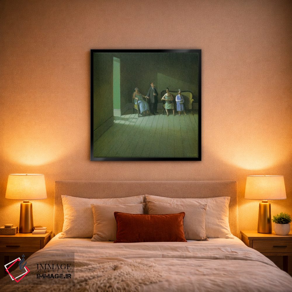 تابلو دکوراتیو یک دیدار اثر مایکل سووا - D1B