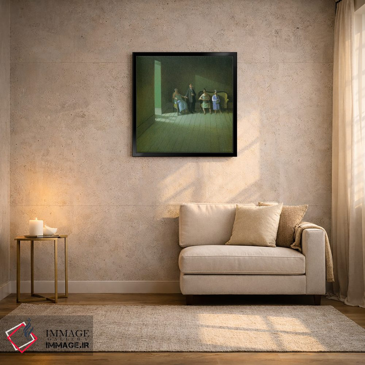 تابلو دکوراتیو یک دیدار اثر مایکل سووا - D3B