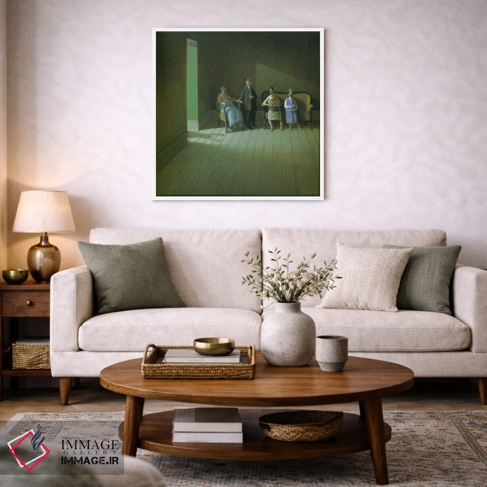 تابلو دکوراتیو یک دیدار اثر مایکل سووا - D2W