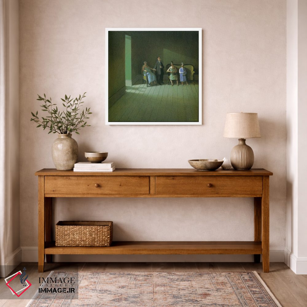 تابلو دکوراتیو یک دیدار اثر مایکل سووا - D4W