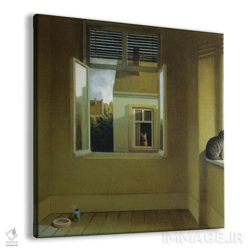 تابلو دکوراتیو ملال عصر تابستان اثر مایکل سووا - نمای پرسپکتیو محصول