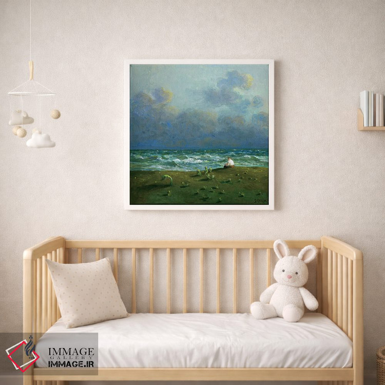 تابلو دکوراتیو ساحل اشک ها اثر مایکل سووا - D1W