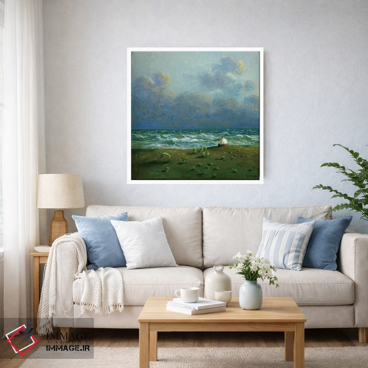 تابلو دکوراتیو ساحل اشک ها اثر مایکل سووا - D2W
