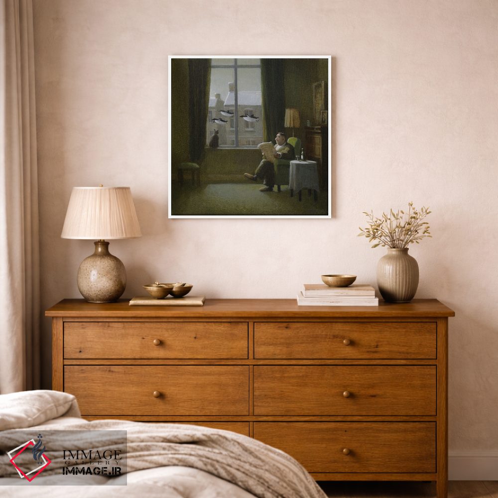 تابلو دکوراتیو فوریه اثر مایکل سووا - D1W