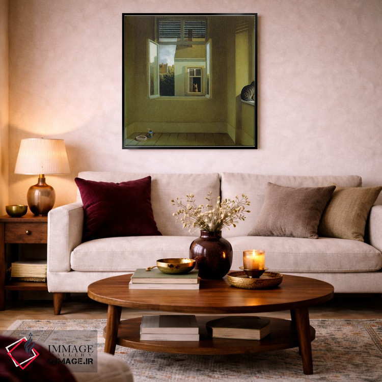 تابلو دکوراتیو ملال عصر تابستان اثر مایکل سووا - D2B