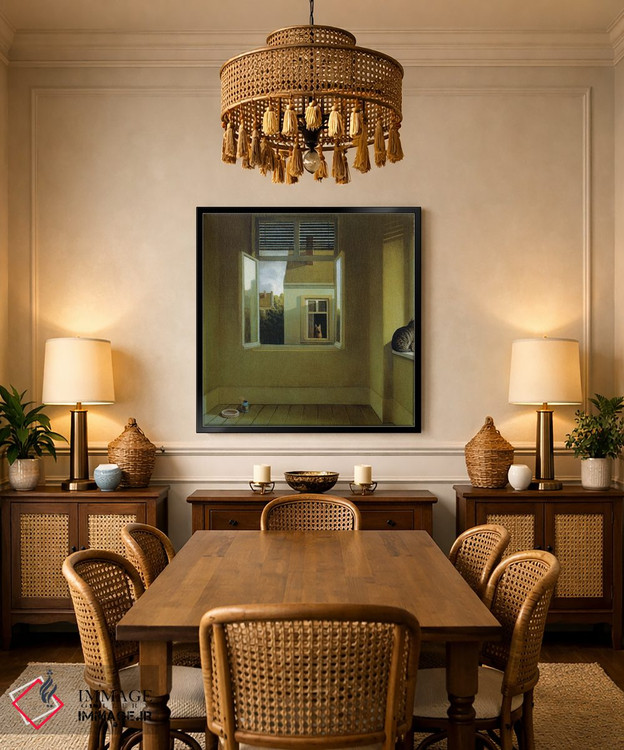 تابلو دکوراتیو ملال عصر تابستان اثر مایکل سووا - D3B