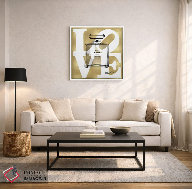 تابلو دکوراتیو عطر عشق اثر مدلین بلیک - D1W