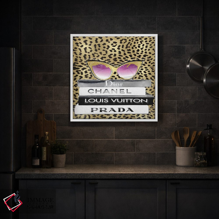 تابلو دکوراتیو عینک آفتابی طراح II اثر مدلین بلیک - D2W